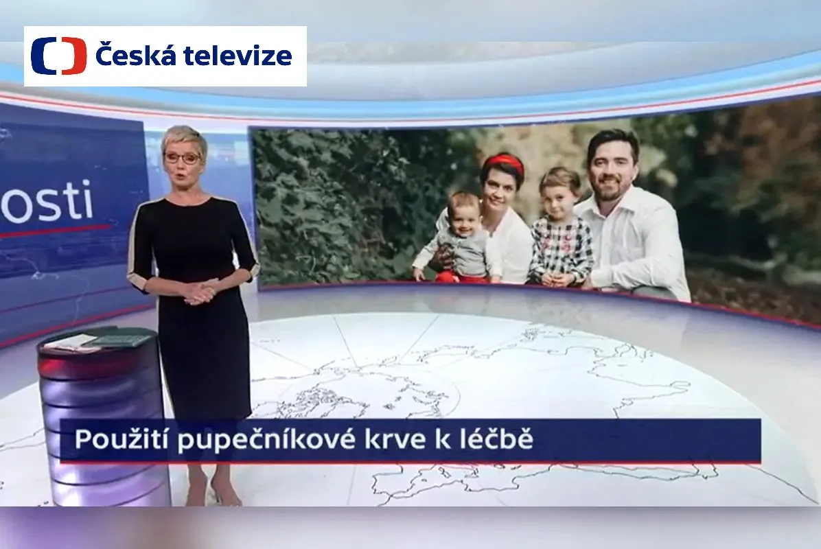 Česká televízia: Využitie pupočníkovej krvi na liečbu